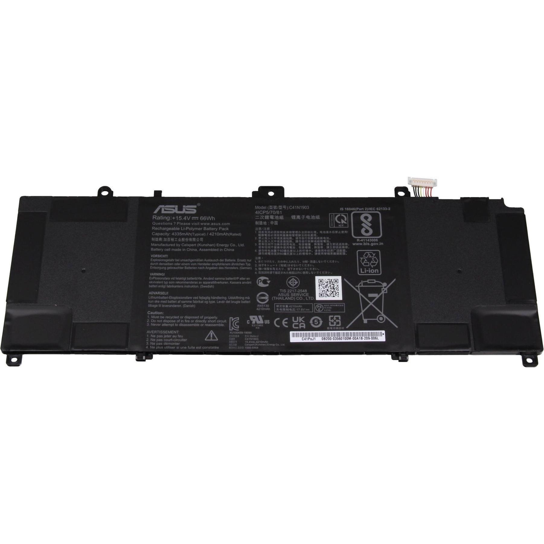 ASUS C41N1903 (4 Zellen, 4335 mAh), Notebook Akku