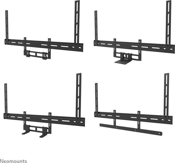 Immagine prodotto Neomounts Videobar-Kit universale -10kg 43-110"/200x200-800x600/nero (Muro, 10 kg)