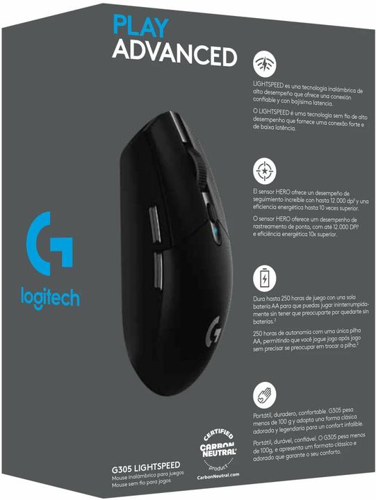 Productafbeelding Logitech G G305 Lichtsnelheid (Draadloze)