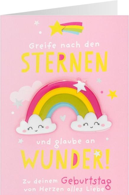 Immagine prodotto Sheepworld Biglietto di auguri - Raggiungi le stelle e credi nei miracoli! - Per il tuo compleanno, dal (1 pz.)