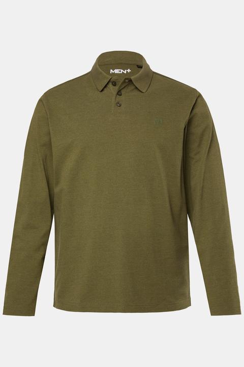 Produktbild Men+ Poloshirt, Basic, Piqué, Langarm (L)