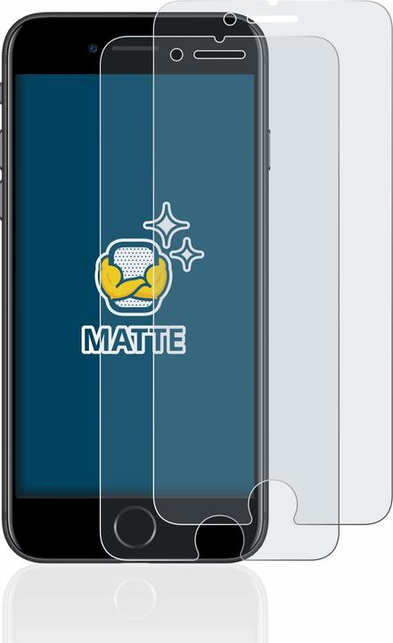 Produktbild BROTECT Entspiegelungs-Schutzfolie Displayschutz Matt (2 Stück, Apple iPhone 7)