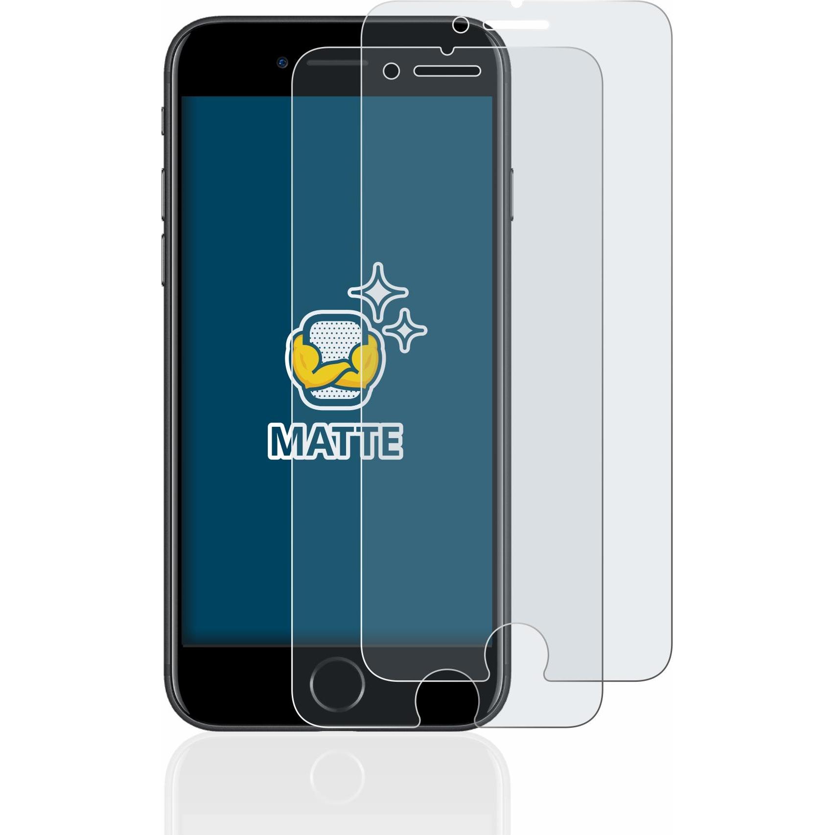 Thumbnail - BROTECT Entspiegelungs-Schutzfolie Displayschutz Matt (2 Stück, Apple iPhone 7), Smartphone Schutzfolie, Transparent