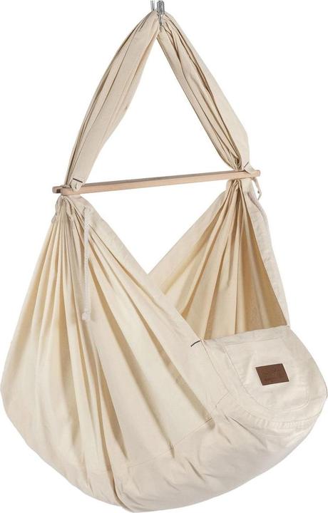 Produktbild Schmusewolke Tipi anthrazit mit Bio Federwiege