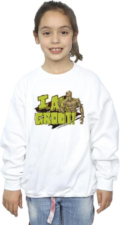 Produktbild Guardians of the Galaxy I Am Groot Sweatshirt Mädchen (116)