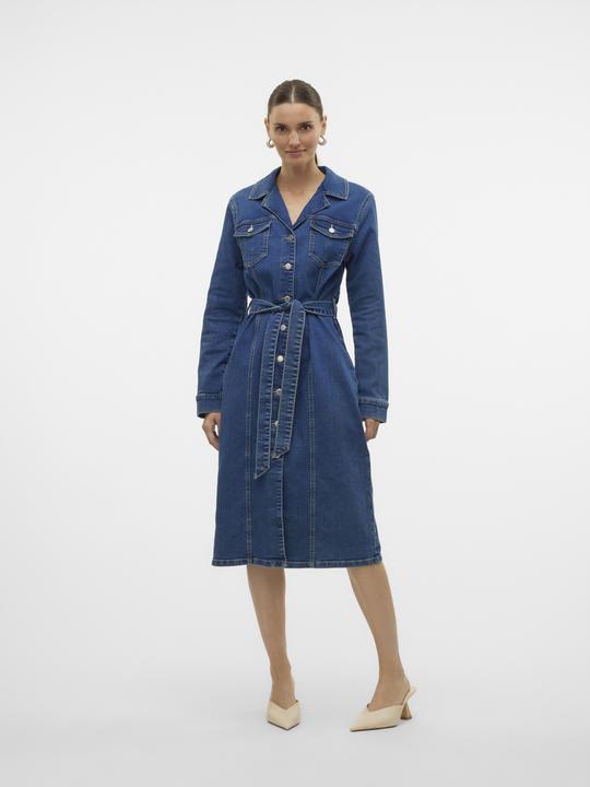 Actual product image Vero Moda VMTELLY Midikleid Jeanskleid (S)