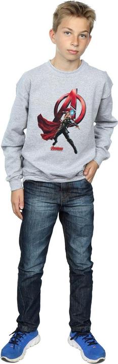 Actual product image Boys Thor Pose Sweatshirt (140, 146)