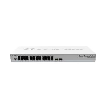 Produktbild MikroTik CRS326-24G-2S+RM: L3 Smart Switch (24 Ports)
