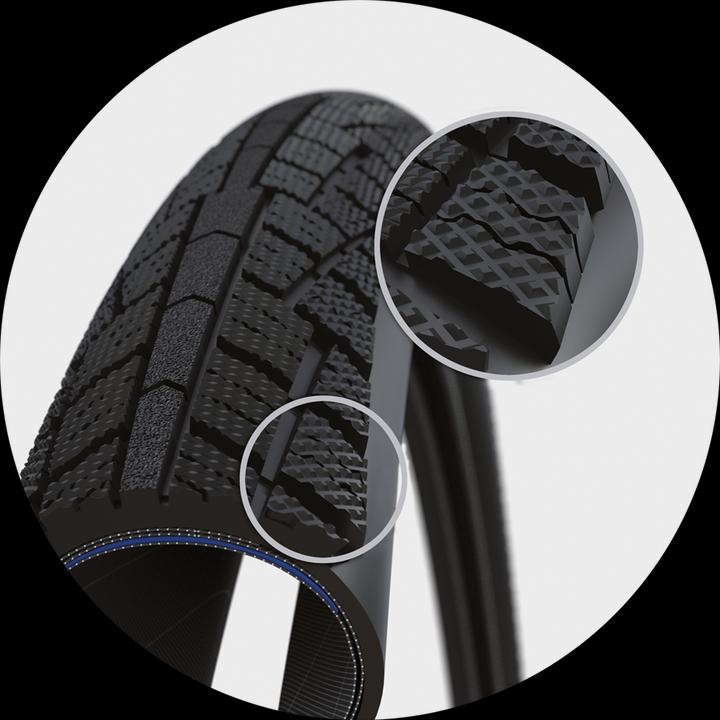 Actual product image MGA Municipal Tire/Trekking Vredestein Perfect 4 Seasons, 28x1.5/8x1.3/8 (37-622), wire, anti-treatment (37-622)