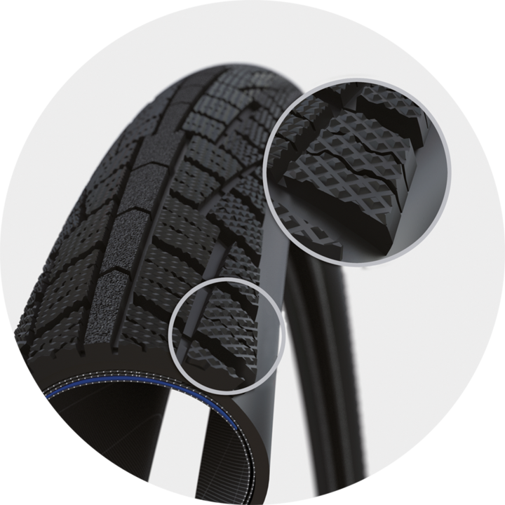 Productafbeelding MGA Gemeentelijke band/trekking Vredestein Perfect 4 Seasons, 28x1.5/8x1.3/8 (37-622), draad (37-622)