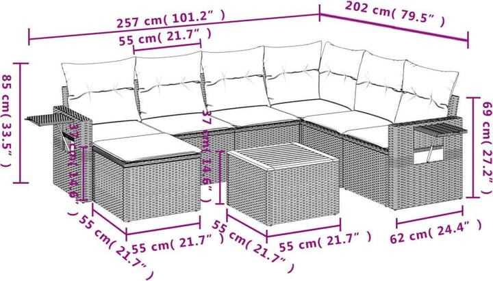 Produktbild vidaXL Bodie