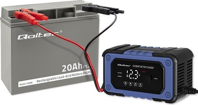 Produktbild Qoltec 53066 AGM battery 12V 20Ah max. 300A