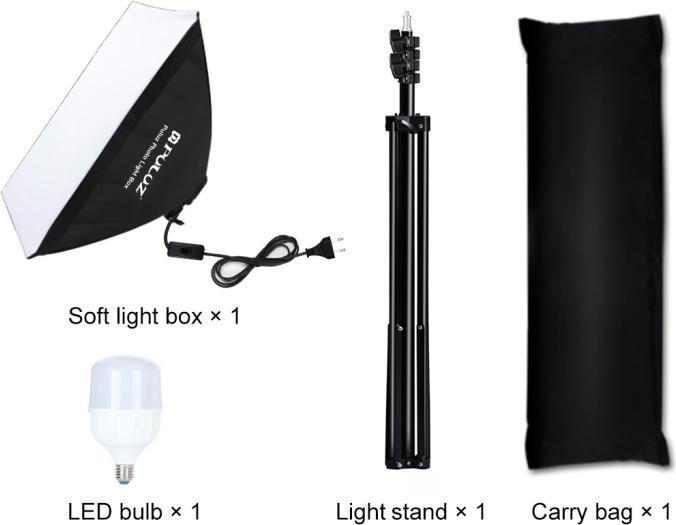 Actual product image Puluz Softbox continuous light with tripod (Soft boxes)