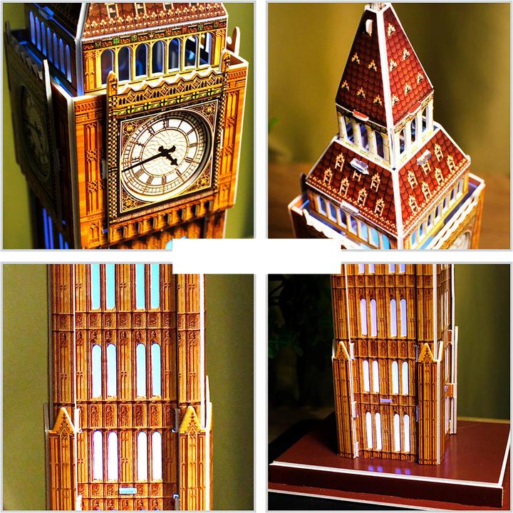 Immagine prodotto Cubicfun Puzzle 3d Big Ben LED (28 pezzi)