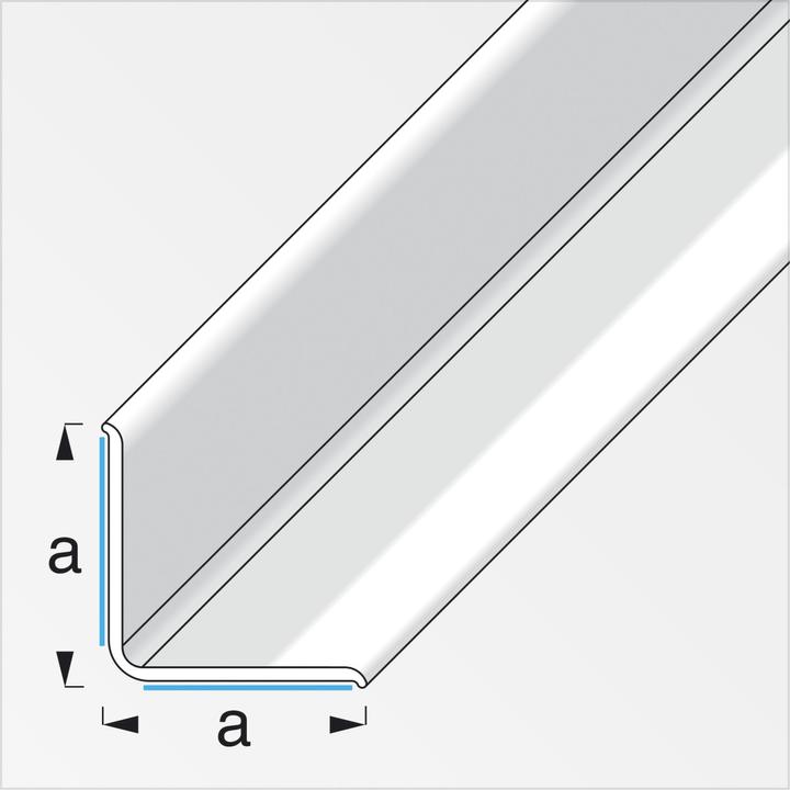 Actual product image Alfer Bend angle profile PVC 5m