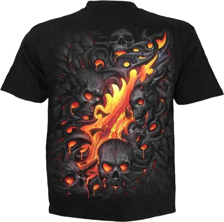 Immagine prodotto Spiral Maglietta Teschio di Lava Adulto Unisex (M)
