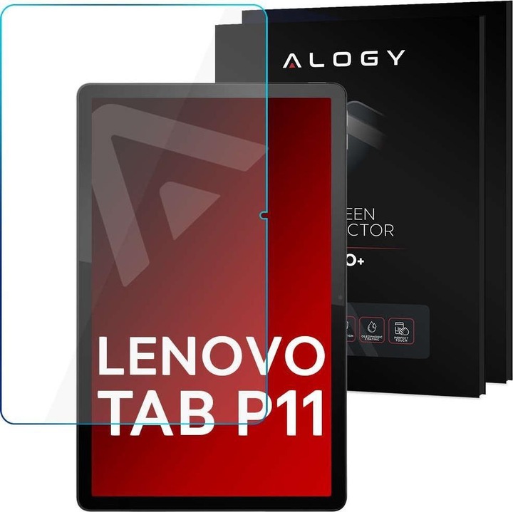 Produktbild Alogy Schutzfolie aus gehärtetem Glas für Tablet 9H für Lenovo Tab P11 TB-J606F universal (1 Stück, Lenovo Tab P11)