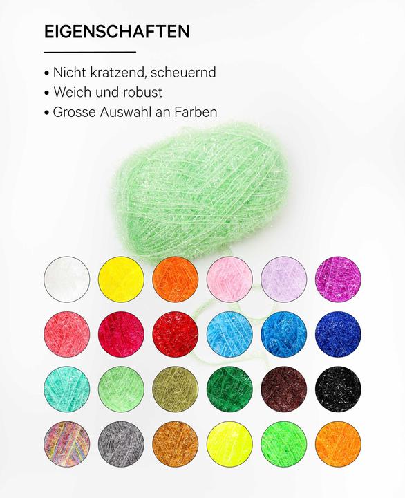 Actual product image I Am Creative Scrubbi dishwashing sponge yarn (96 m)