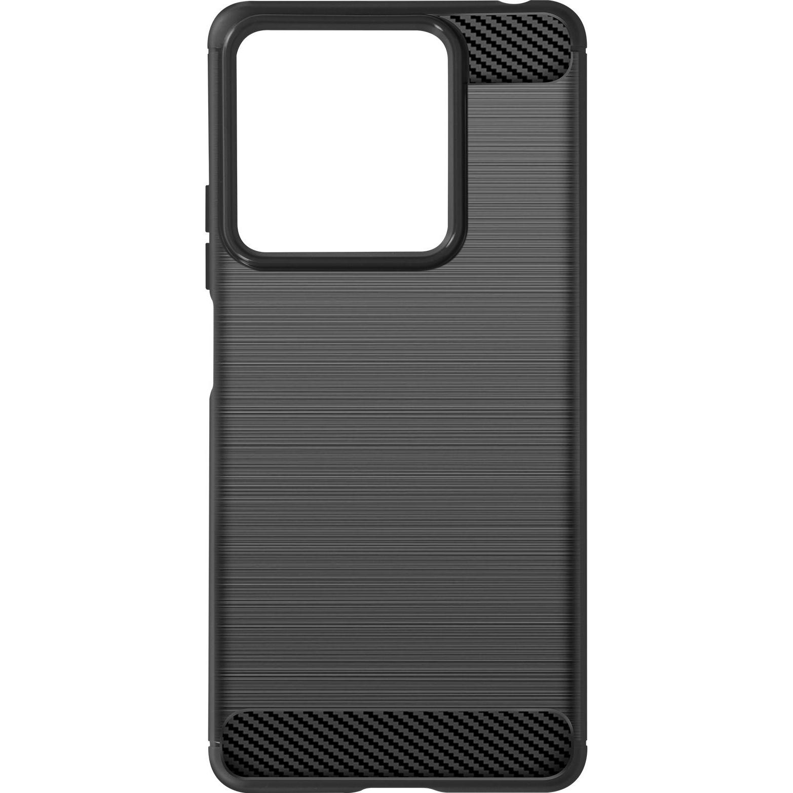 Avizar Classic Carb Handyhülle Series (Xiaomi Redmi 13C), Smartphone Hülle, Schwarz