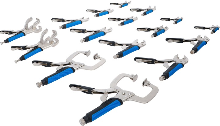 Actual product image BGS Body grip pliers set (185 mm)