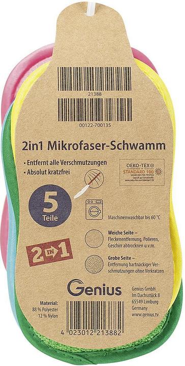 Actual product image Genius 2in1 (5 pcs.)