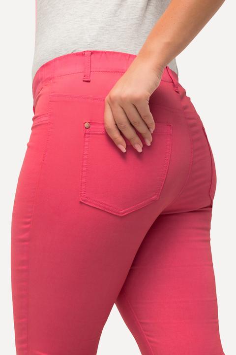 Produktbild Ulla Popken 7/8-Hose Sienna, Fransensaum, schmales Bein (62)