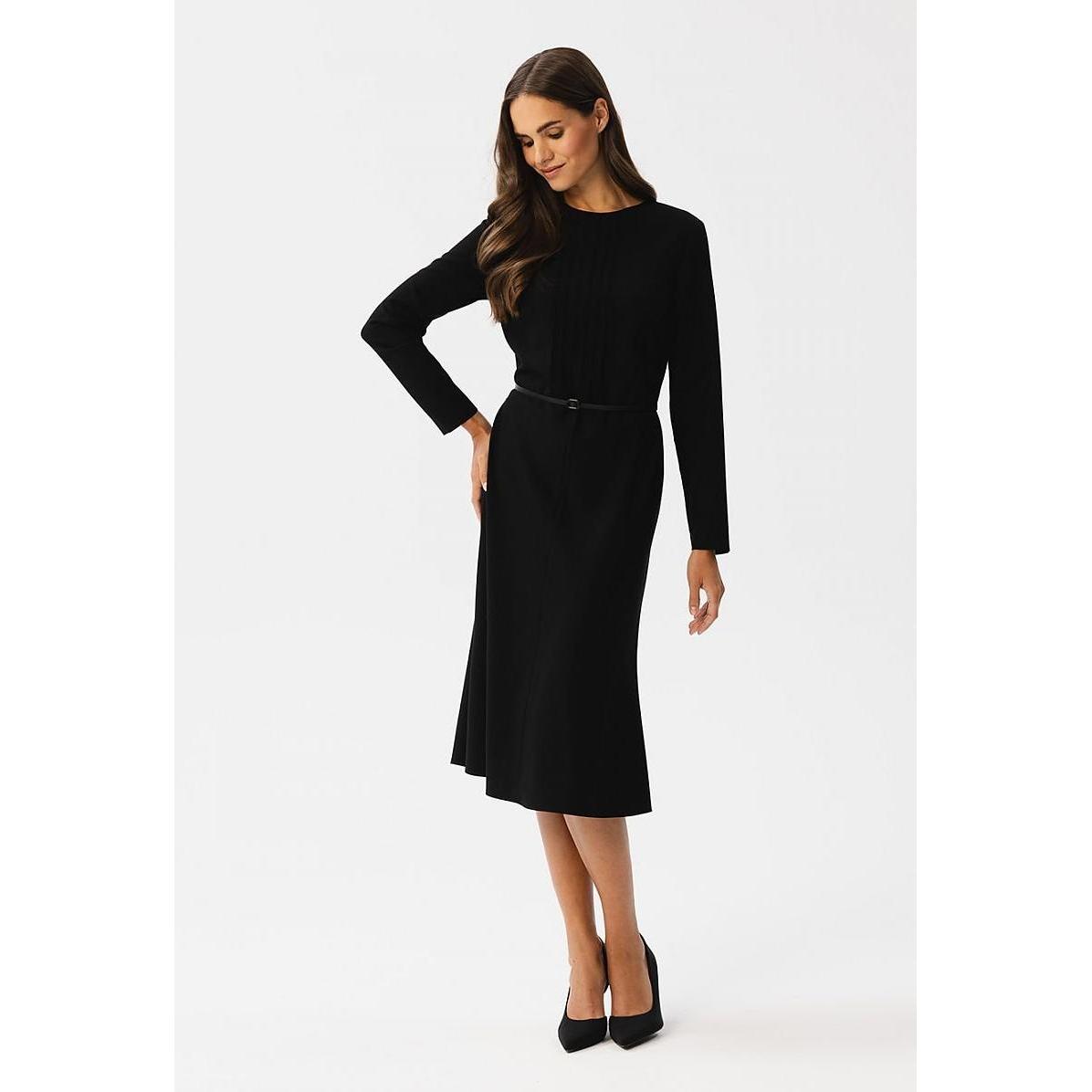 Stylove, Kleider, Alltagskleid, Schwarz, (XXL)