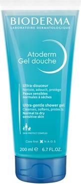 Bioderma Atoderm Shower Gel 200 Ml Gentle Cleansing For Dry Skin (200 ml)