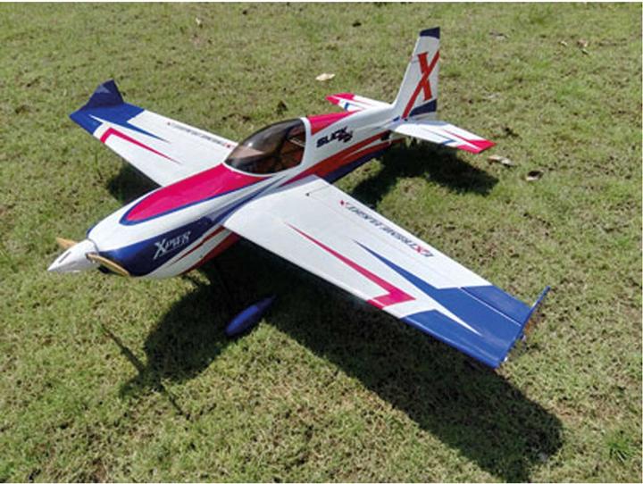 Actual product image 3D Hobby Shop slick 580 60" v2 plus red/white with wing quick release fastener
