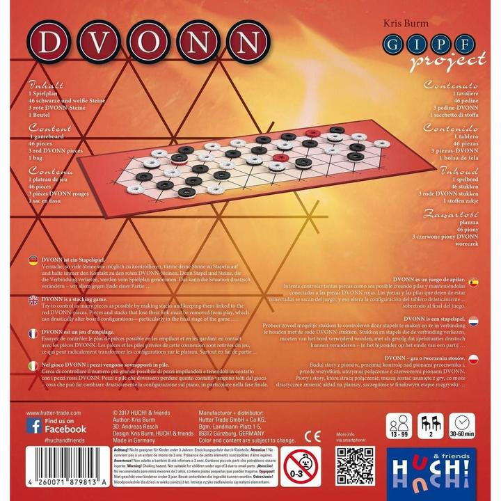 Actual product image 882479 - DVONN (German, 2 Players)