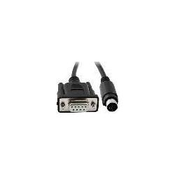 AVer RS232 adapter mDIN8/D-SUB9, Schnittstellenkabel