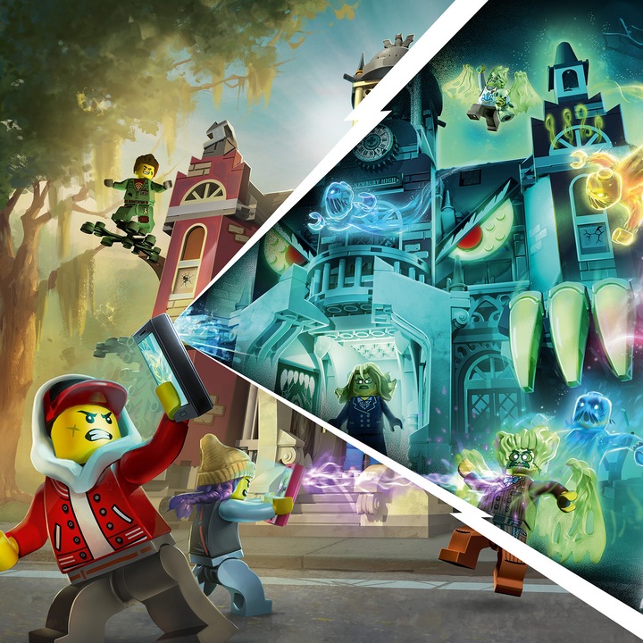 Actual product image LEGO Newbury's haunted school (70425, LEGO Hidden Side)