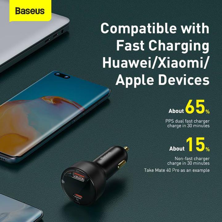 Produktbild Baseus Supreme Car Charger