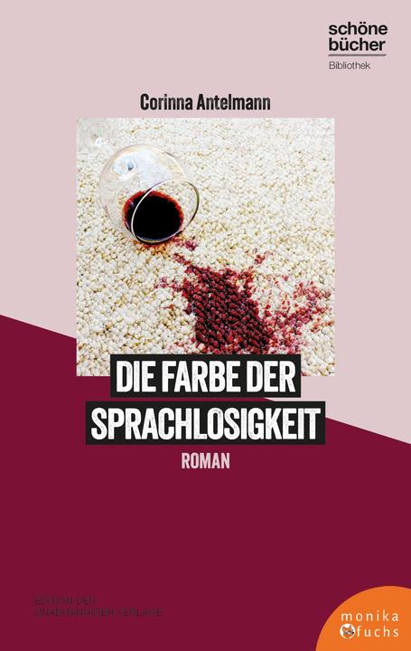 Actual product image Die Farbe der Sprachlosigkeit (German, Corinna Antelmann, 2023)