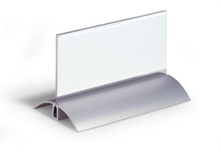 Produktbild Durable Tischnamensschild, Acryl mit Aluminiumfuss