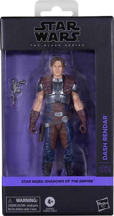 Produktbild Hasbro Star Wars: Shadows of the Empire Black Series Actionfigur Dash Rendar 15 cm