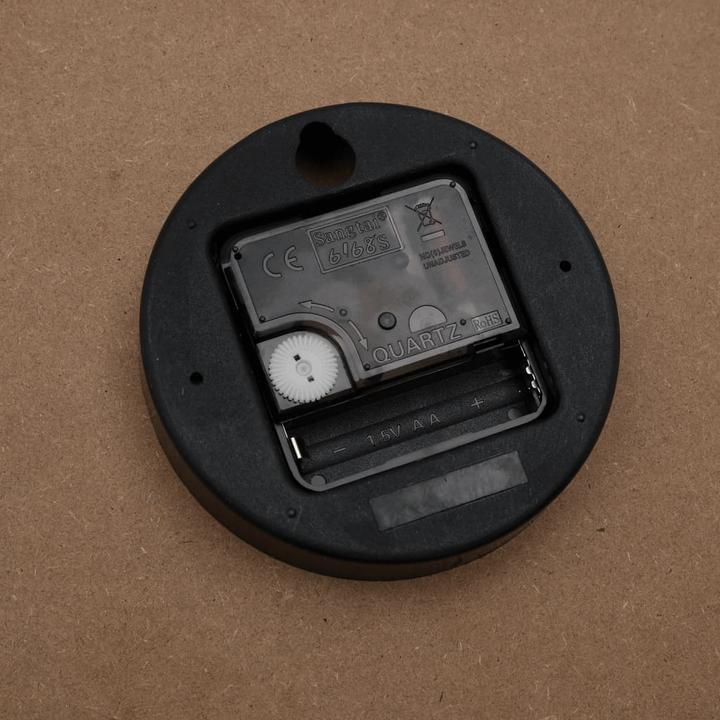 Produktbild VidaXL Wanduhr mit Leuchtendem Skala und Zeiger Gelb Ø30 cm (30 cm)