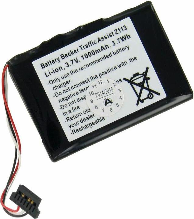 Actual product image Becker Akku Z113 Akku für Traffic Assist Z113 SJM120
