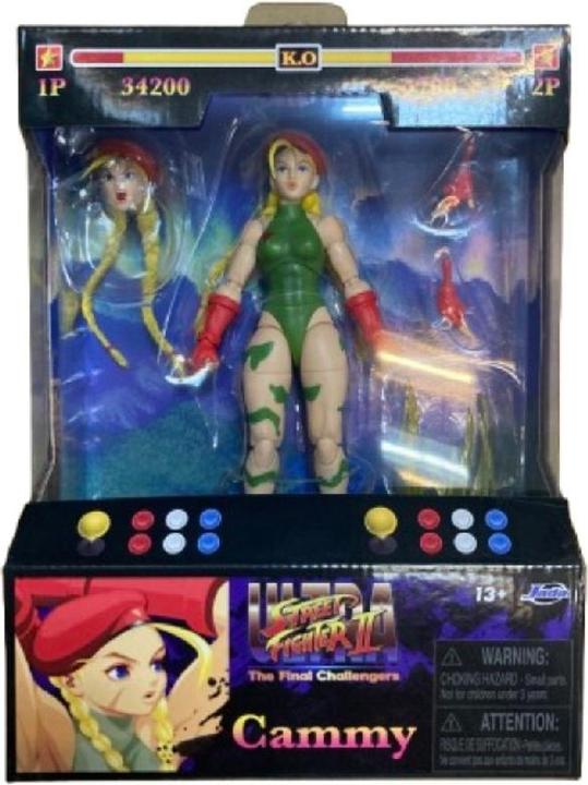 Image du produit Jada Street Fighter II Cammy 6" Figure