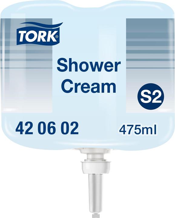 Actual product image Tork Hair & Body Mini liquid soap - 420602 - 2-in-1 shower gel and shampoo for S2 dispenser systems - P (475 ml)