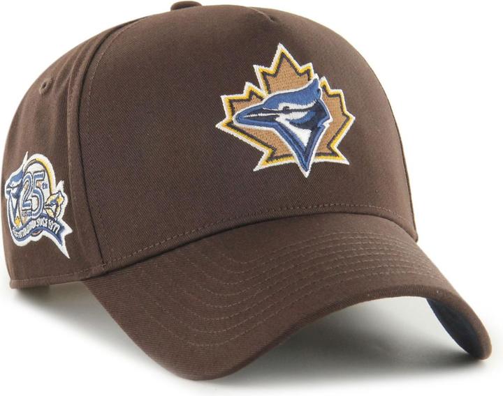 47 Brand Adjustable Cap Cooperstown Toronto Blue Jays Braun