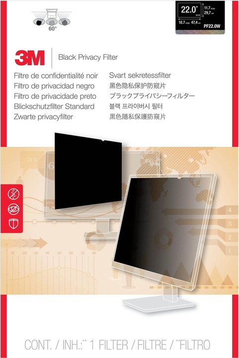 Immagine prodotto 3M Pf220w1b (22", 16 : 10)