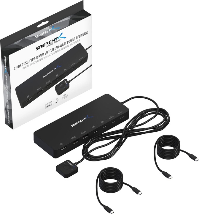 Produktbild Sabrent 2-Port-USB-Switch