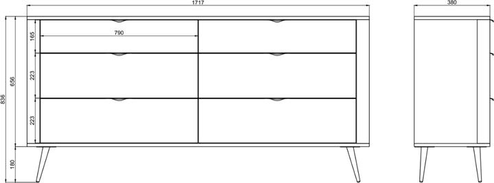 Produktbild Selsey Oval (173.20 x 38 x 83.60 cm)