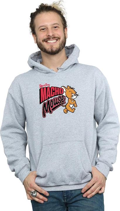 Immagine prodotto Tom & Jerry Macho Mouse Felpa con Cappuccio Uomo (L)