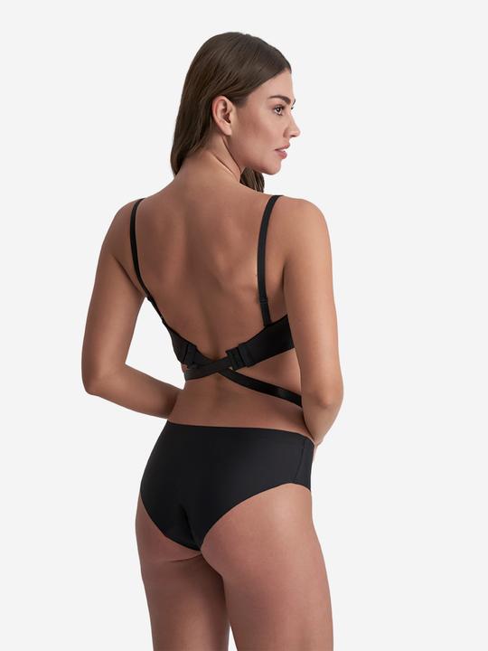 Produktbild Bye Bra 2 Low Back Straps 3 Rows Black (3er Pack, One Size)