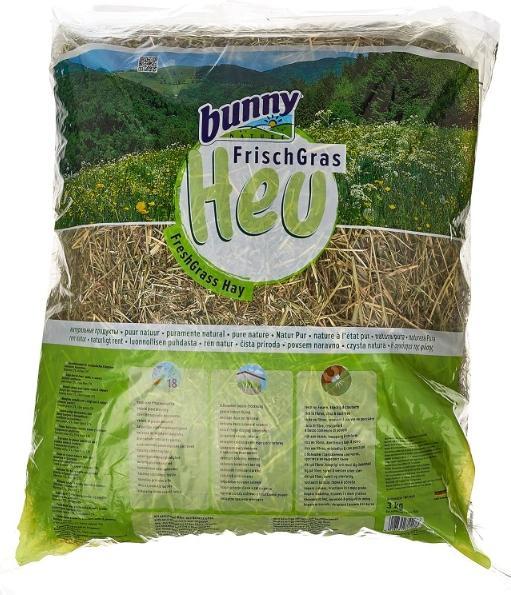Produktbild Bunny Allgäuer Frischgras Heu (3 kg, 1 x)