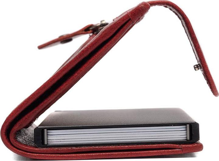 Immagine prodotto The Chesterfield Brand Portacarte di credito Antique Buff con protezione RFID in pelle 7 cm