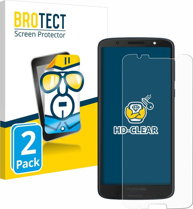 Immagine prodotto BROTECT Pellicola Trasparente (2 Pezzo/i, Motorola Moto G6 Plus)