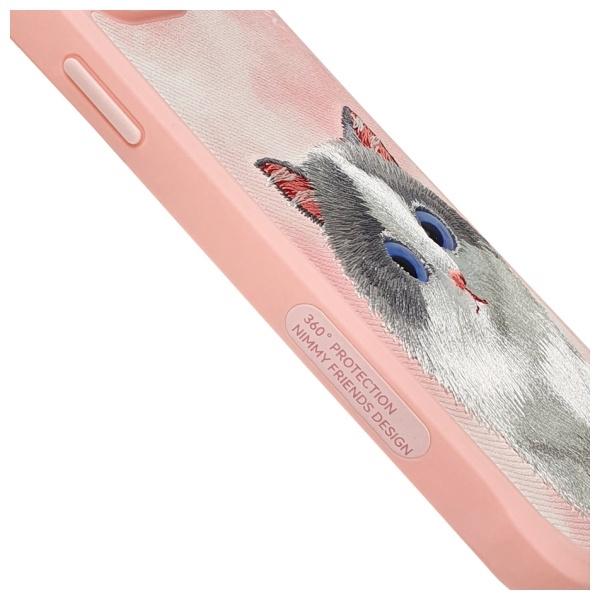 Produktbild Nimmy case iPhone 15 Pro Max 6.7" pink Big Eyed Pet 2.0 Cat (Apple iPhone 15 Pro Max)